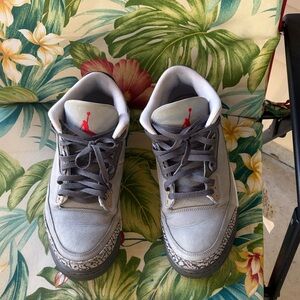 Jordan Retro 3 Cool Grey